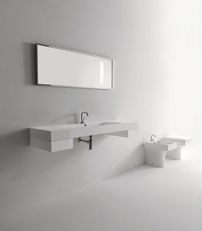 Раковина Kerasan Cento 353501*1 140 белый