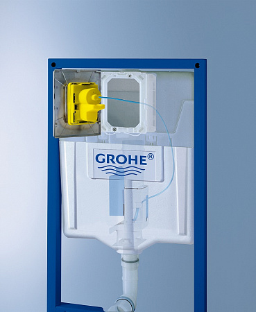 Система инсталляции для унитазов Grohe Rapid SL 38775001 4 в 1 с кнопкой смыва