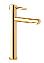 Смеситель для раковины Webert Rimini RI831402010 золото