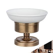 Мыльница Tiffany World Bristol TWBR160oro золото, настольная