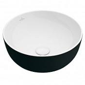 Раковина Villeroy & Boch Artis Plus 417943BCT8 43х43 см, Coal Black CeramicPlus