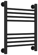 Полотенцесушитель водяной Сунержа Богема+ прямая 31-0220-5040 500x400 черный матовый