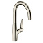 Смеситель Hansgrohe Talis S 72814800 для кухонной мойки, нержавеющая сталь