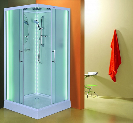 Душевая кабина Esbano ES-L 100 CKR с LED освещением