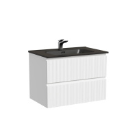 Тумба с раковиной Sancos Snob T SNT70W 70 Bianco/черный