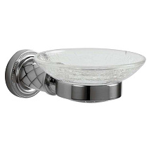 Мыльница Boheme Murano 10903-W-CR настенная, хром/белый