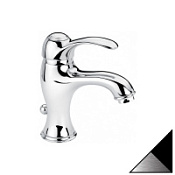 Смеситель Emmevi Harmony 22003NC для раковины, черный/хром