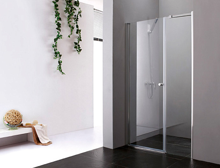 Душевая дверь в нишу Cezares Elena ELENA-B-11-30+80-C-Cr прозрачное стекло
