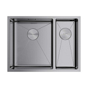 Кухонная мойка Omoikiri Taki 58-2-U/IF-IN-L 58х44 нержавеющая сталь