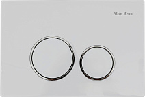 Кнопка смыва Allen Brau Priority 9.20001.20 белый глянец