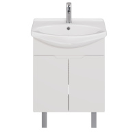 Тумба под раковину Dreja David D 99.0403 65 белый глянец