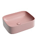 Раковина накладная Ceramica Nova Element CN6052MP 50.5x38x15 розовый матовый