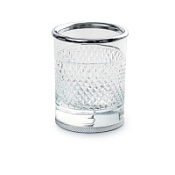 Стакан Boheme Aura 10252-CR для зубных щеток, хром