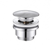 Донный клапан ABBER AF0011 без перелива, хром