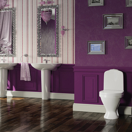 Унитаз-компакт Sanita Luxe CLASSIC SL T CSCSLCC01070611 белый