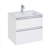 Тумба с раковиной Roca The Gap A857397806 60 белый глянец