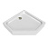 Душевой поддон Niagara Nova NG-100-100D RUS 99x99x17 полукруглая, белый
