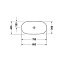 Раковина Duravit Luv 0379800000 80 - фото 3