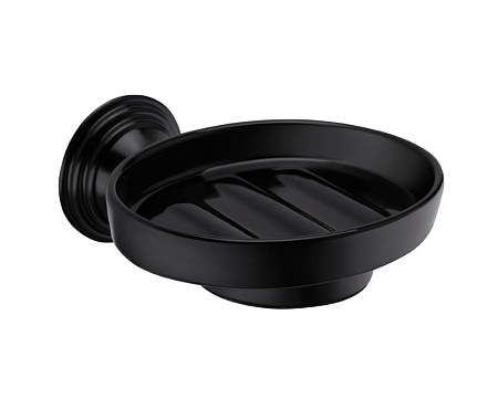 Мыльница Fixsen Luksor FX-71608B черный сатин