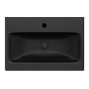 Мебельная раковина AM.PM Gem M90WCC0602BM 60 черный матовый TOTAL BLACK