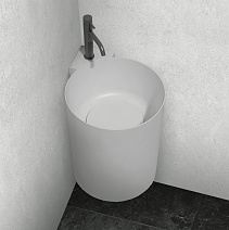 Раковина подвесная ABBER Stein AS2625 белый матовый