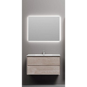 Мебель для ванной Sancos Marmi 2.0 MR2.090EG 90 дуб галифакс натуральный/белый