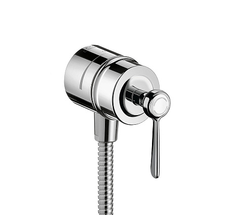 Шланговое подключение Axor Montreux Fixfit Stop 16883000 хром