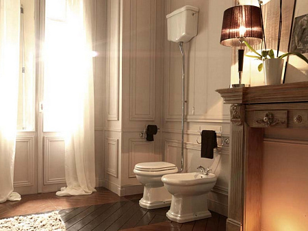 Бачок для унитаза Kerasan Retro 108001 подвесной, для высокой трубы