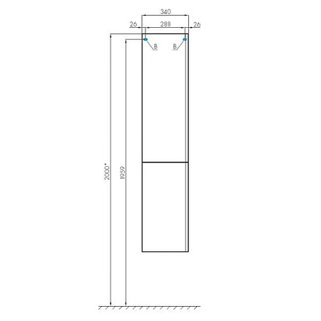 Мебель для ванной Aquaton Беверли 1A235501BV010 80 белый глянец