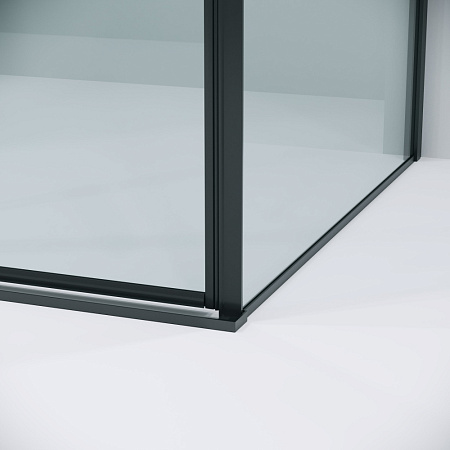 Душевой уголок Grossman Galaxy 120.K33.01.1170.21.00 109-110x69-70x195 прозрачное/черный матовый