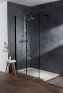Душевая перегородка Jacob Delafon Serenity E14W100-BLV 100 черный матовый