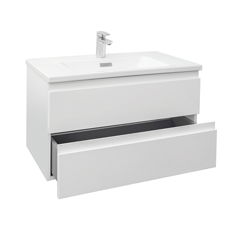 Тумба под раковину Jacob Delafon Madeleine EB2053-J5 80 белый блестящий