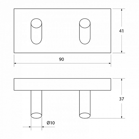 Крючок IDDIS Edifice EDISB20i41 хром