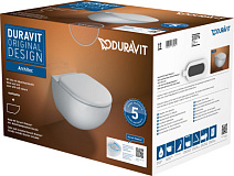 Унитаз подвесной Duravit Architec 45720900A1 микролифт