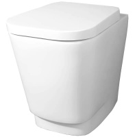 Унитаз приставной BelBagno Romina BB121CB горизонтальный выпуск