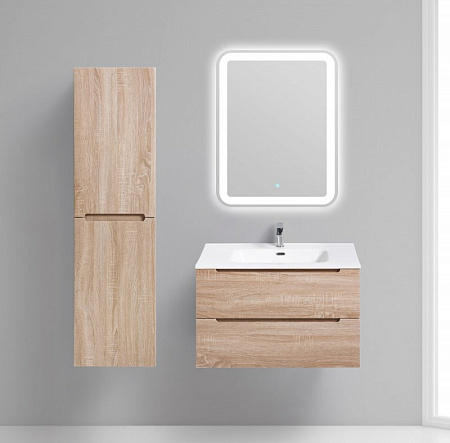 Шкаф-пенал BelBagno Etna ETNA-1500-2A-SC-WO-P-L Rovere Bianco