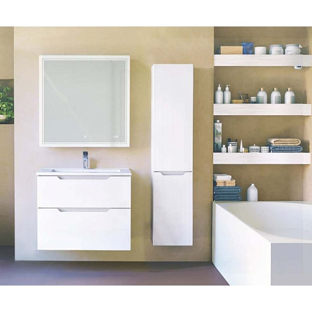 Шкаф-пенал Jorno Slide Sli.04.150/P/W 33 белый