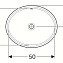 Раковина Geberit Variform 500.752.01.2 50х40 белый - фото 4