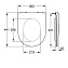 Крышка-сиденье Grohe Essence 39577000 микролифт, белая - фото 2