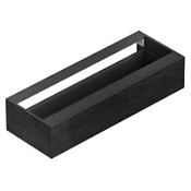 База под металлический каркас Cezares Cadro CADRO-120-1C-SO-NR-BLUM 120x46 подвесная, nero