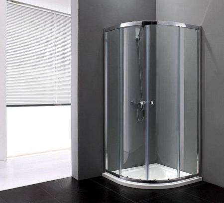 Душевой уголок Cezares Anima R2 90 C Cr прозрачное стекло