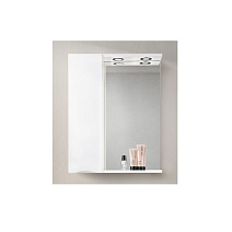 Шкаф-зеркало BelBagno Marino MARINO-SPC-700/750-1A-BL-P-L 70 bianco lucido