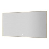 Зеркало Armadi Art Modern 543-140-G 140х70 с подсветкой, золото
