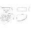 Ванна акриловая Ravak Asymmetric C471000000 160x105 R - фото 4