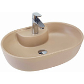 Раковина на столешницу beWash Bogen 88611173 60x39,5x13,5 латте