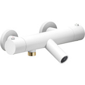 Термостат Nobili Live LV00010/1WM для ванны, белый матовый