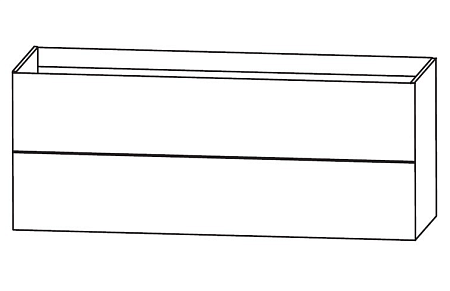 Мебель для ванной Puris Ice line 120 белая