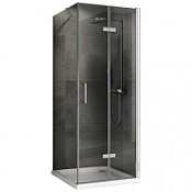 Душевой уголок ABBER Zart AG08090P-S71 прозрачное/хром