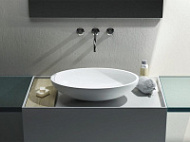 Раковина Relax Design OVO LX01 opac 56х36 белый матовый