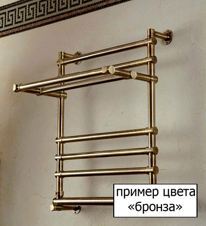 Полотенцесушитель водяной Margaroli Sole 4424703OBN бронза